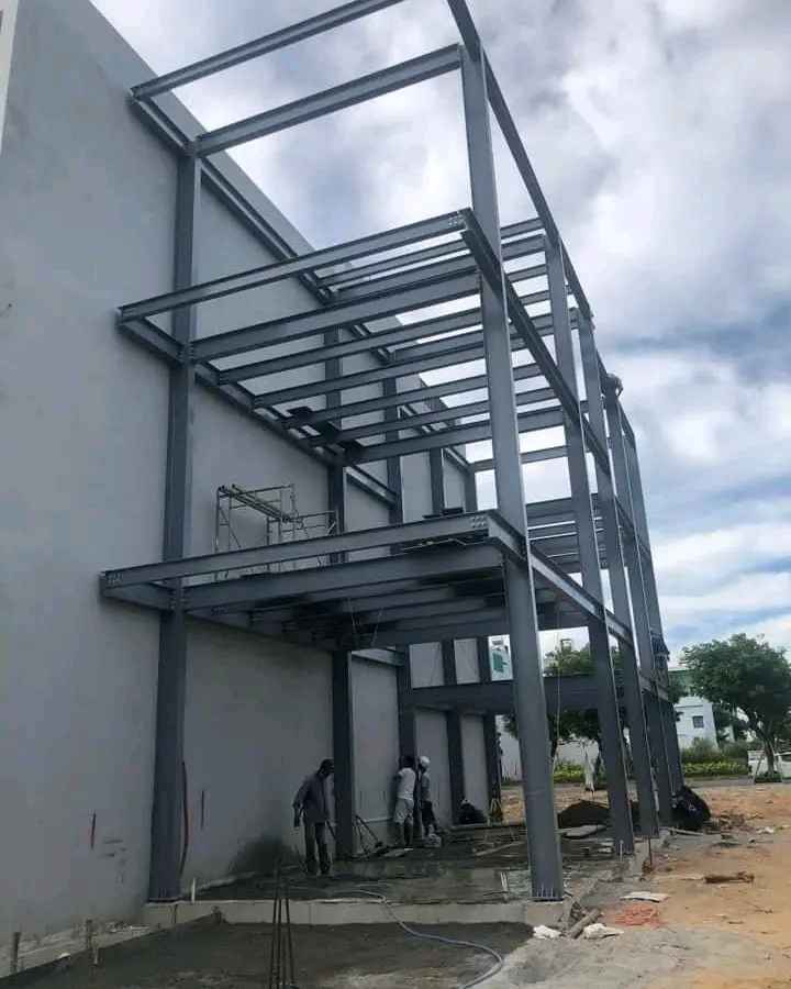 Konstruksi Gudang 2 Lantai